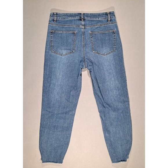 J. Jill Denim Women's Smooth Fit Straight Leg Cropped Jeans Size 6 - Picture 8 of 10